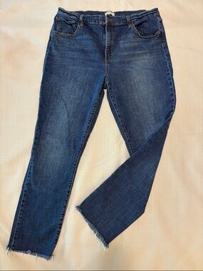 Oliver Logan Crosby Relaxed Taper Dark Indigo Wash